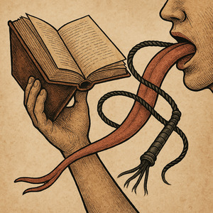 Kitab di Tangan, Cambuk di Lidah
