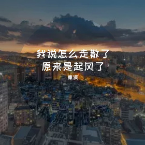 我说怎么走散了原来是起风了