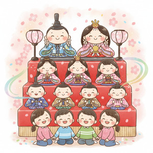 お花が咲いたよひなまつり