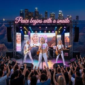 Peace begins with a smile