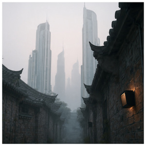 Pine Forest Fog