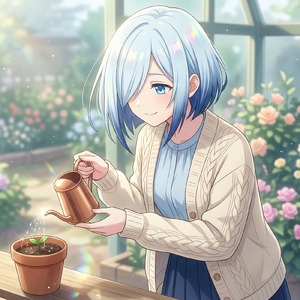 未来への水やり