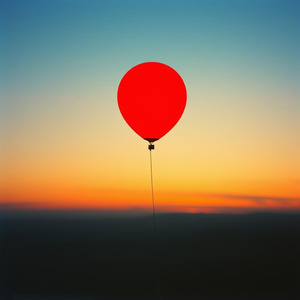 風にほどけるバルーン