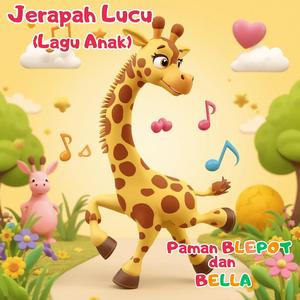 Jerapah Lucu (Paman Blepot dan Bella) anak anak