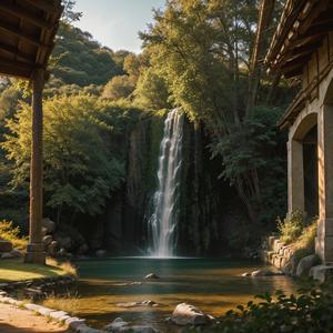 游溧阳北湖亭望瓦屋山怀古赠同旅一作赠孟浩然