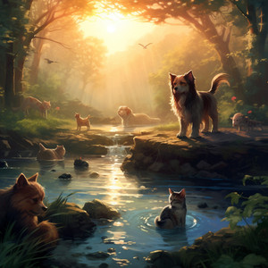 Ritmos Relajantes De Agua Para Amigos Peludos