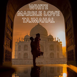 White Marble Love Tajmahal