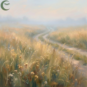 Evening Over Meadow Roads