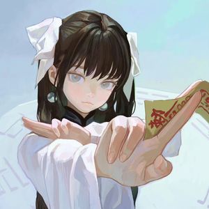 笑容在我的面前绽放