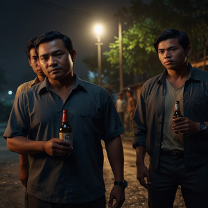 Light in the Dark Edge of My Village