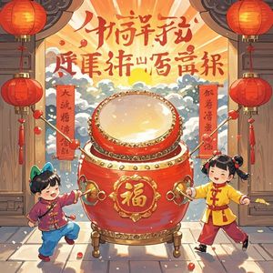 鼓响迎新年