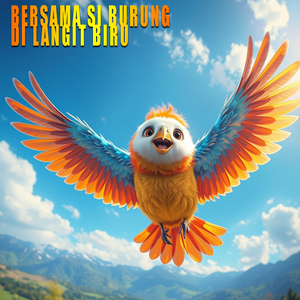 Bersama Si Burung Di Langit Biru