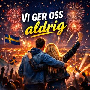 Vi ger oss aldrig