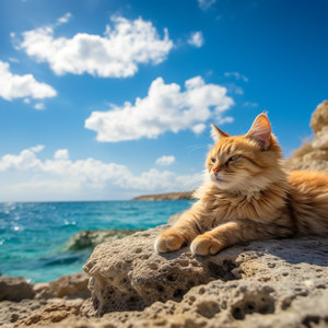 Tonos Aliviantes De Mar Para Felinos