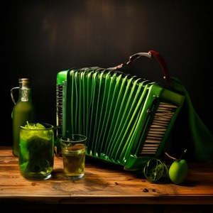 Рюмочки зелёные