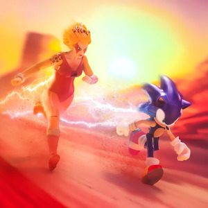 Race to Eternia (Cheetara vs Sonic)