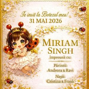 Botezul meu Miriam