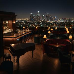 Gentle Glasses in a Beverly Hills Bar