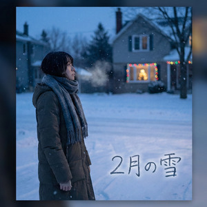 2月の雪