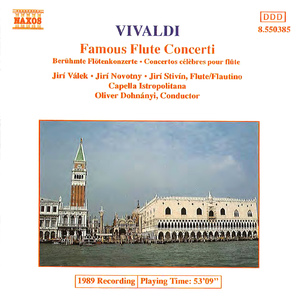 Flute Concerto in A Minor, RV 445:I. Allegro - II. Larghetto - III. Allegro