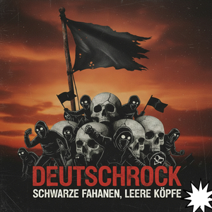 Schwarze Fahnen Leere Köpfe