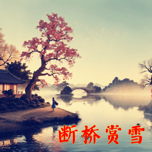 断桥赏雪
