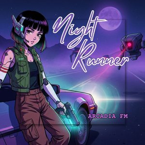 Moonlight over Outrun Valley