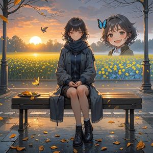 秋风与春梦-甜瑶瑶