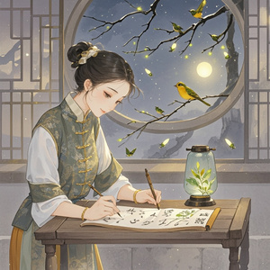 青灯照夜