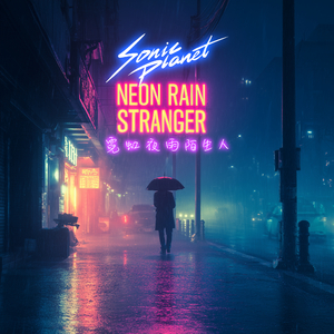 霓虹夜雨陌生人