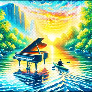 Whispering Wind Piano Sounds