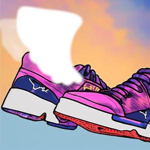 상상, 하늘을 날 수 있는 신발을 신고