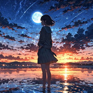 夜空のドコカ。– Echo