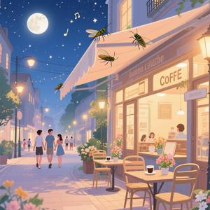 万家灯火星满天