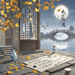 秋憾无声书_沉郁顿挫