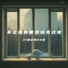 不让我的眼泪陪我过夜