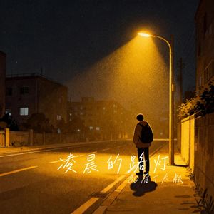 凌晨的路灯