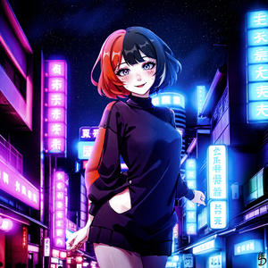 Девочка со стикера