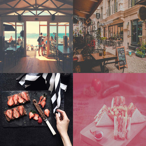 温和浪漫晚餐梦想