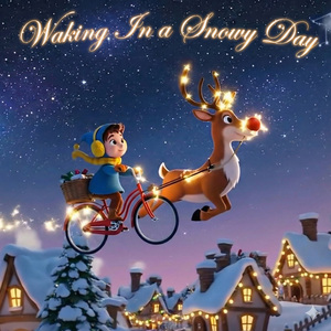 눈오는 날의 산책