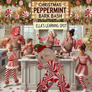 Christmas Peppermint Bark Bash