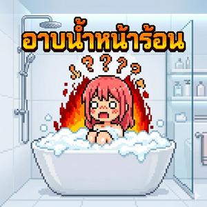 อาบน้ำหน้าร้อน