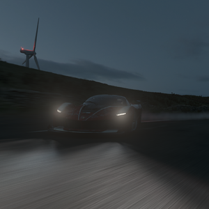 drop top in the rain