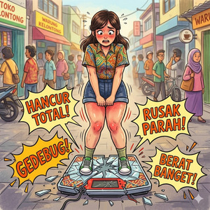 Cintaku Sekuat Timbangan Pasar