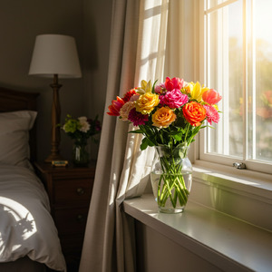 Shine through the window