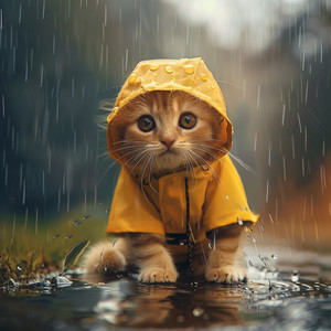 Momentos De Calma: Ronroneos En La Lluvia