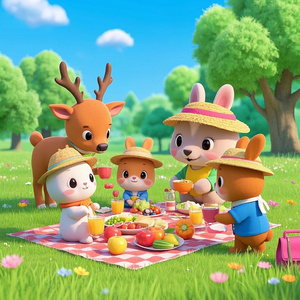 あつもりのどうぶつ村 Fメジャースケールヘ長調