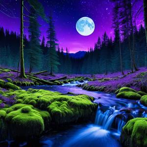 The Forest of Glowing Mushrooms