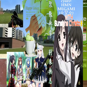 Anime Girl Carrying Her Gatling prod pipe bomb