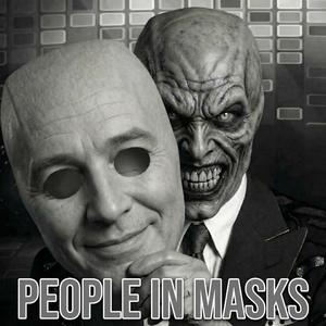 People in masks